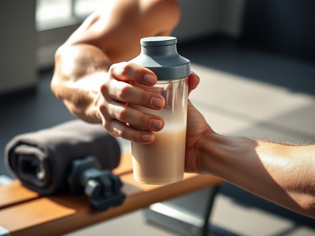 Posilňovací nápoj: čo zjesť po tréningu pre maximálny rast svalov